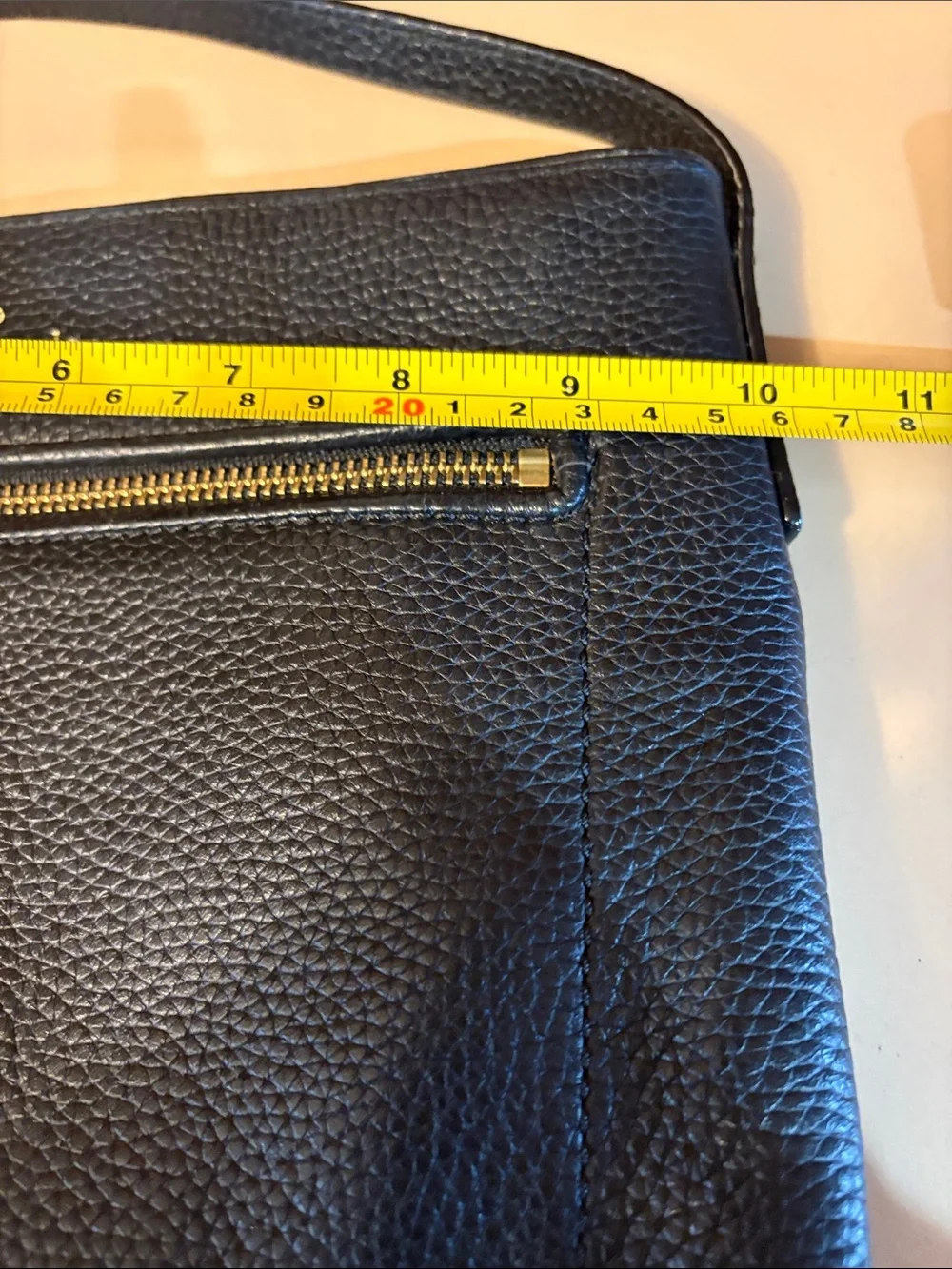 Kate Spade Black Leather Crossbody Bag with Tassel